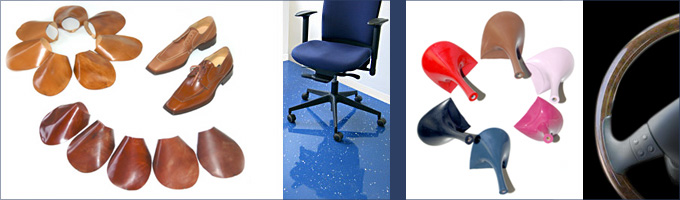 Examples of applications for our finishing products 